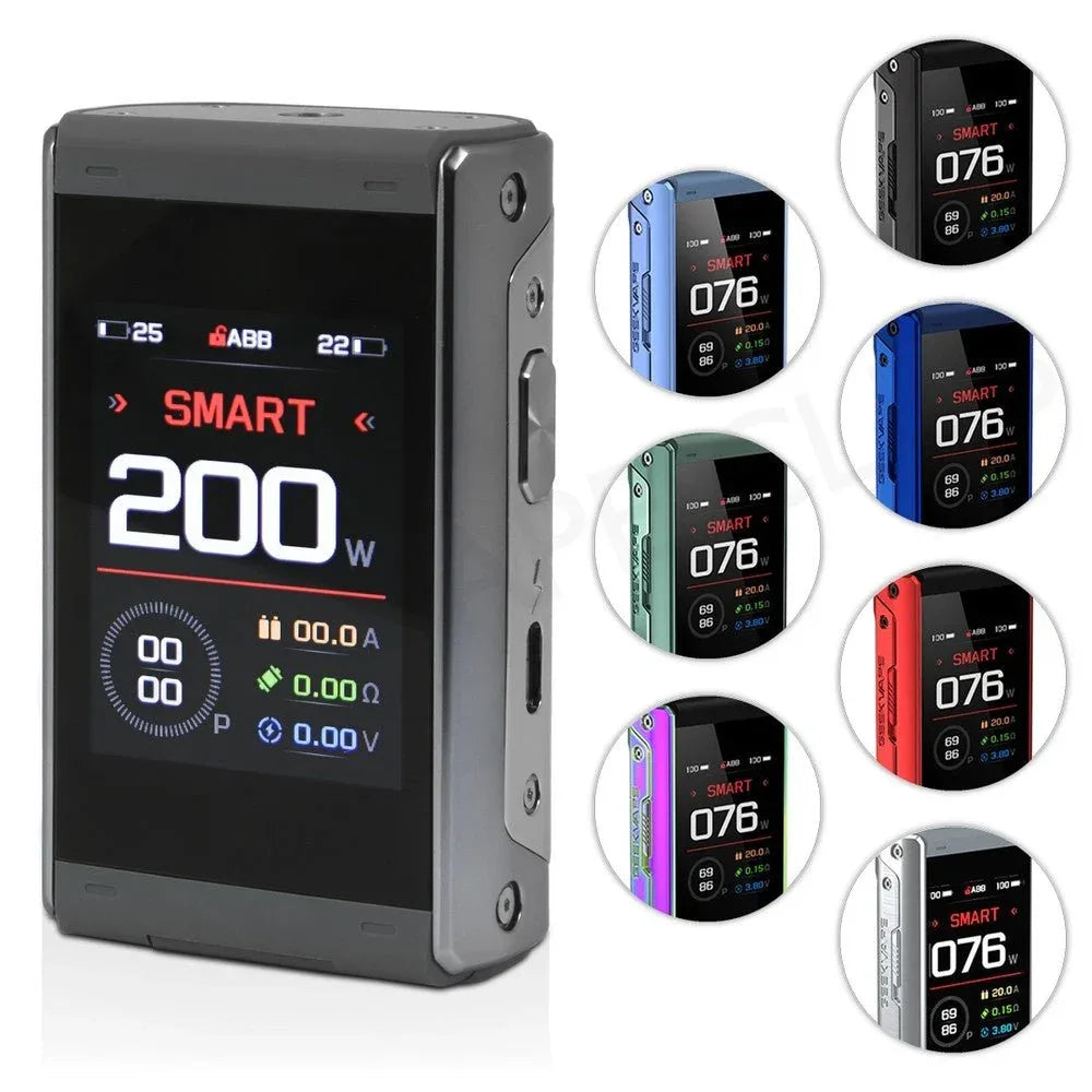 Geek Vape T200 ( Aegis Touch) MOD ONLY | 200W Touchscreen  Coffee and Vape  Shop South Africa