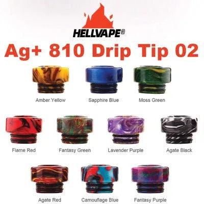 Hellvape 810 Drip Tip | Resin Mouthpiece - Coffee and Vape Shop South Africa