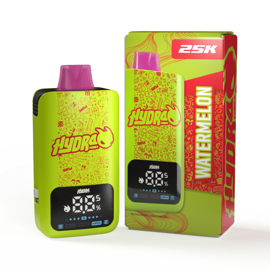 Hydra Pro 25K Vape Kit | 25,000 Puff Pod System | 20mg & 50mg