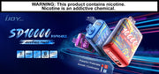 IJOY Bar SD10000 advertisement – 10000 puff disposable vape range