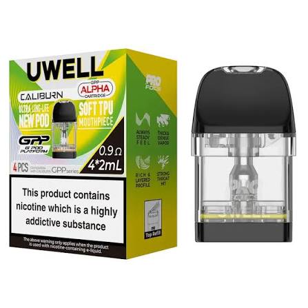Uwell Caliburn GPP Alpha Replacement Cartridge – Single Pod