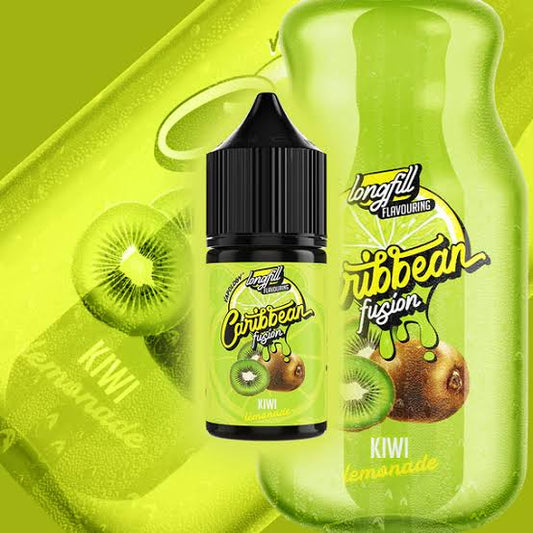 Vapology Caribbean Fusion Kiwi Lemonade 30ml MTL Longfill