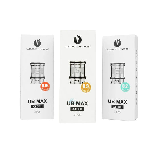 Lost Vape UB Max X Series Replacement Coils (EOR)