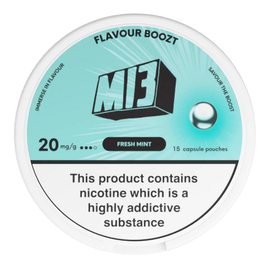 M13 Boozt Nicotine Pouches - Coffee and Vape Shop South Africa - Coffee and Vape Shop South Africa