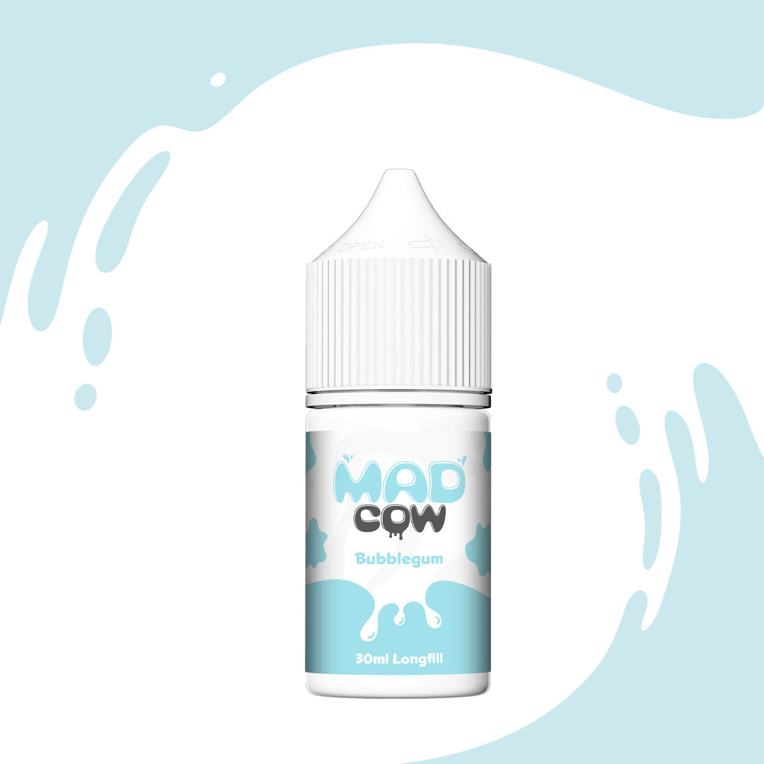 Mad Cow Bubblegum Milkshake 30ml Salt MTL longfill flavour shot