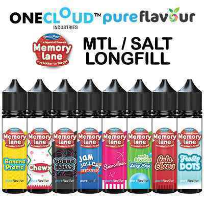 OneCloud Memory Lane 60ml Salt/MTL Longfill