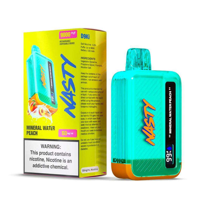 Nasty Bar 9000 Puff Disposable Vape – Kiwi Passionfruit Guava – 9000 puffs – Coffee and Vape South Africa