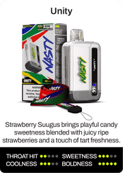 Nasty Bar 9000 Puff Disposable Vape – Sour Apple Ice – 9000 puffs – Coffee and Vape South Africa