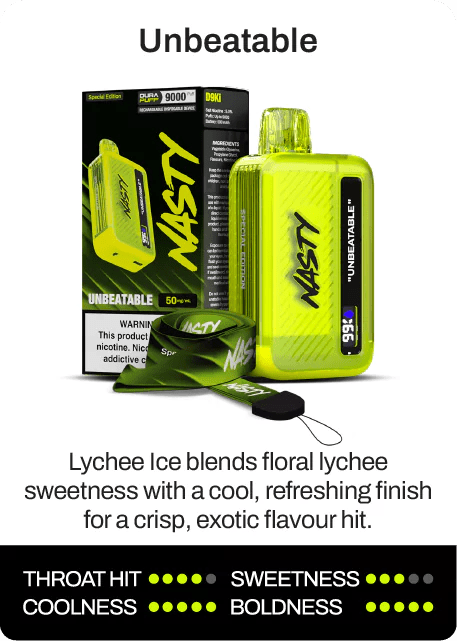 Nasty Bar 9000 Puff Disposable Vape – Cola Cherry – 9000 puffs – Coffee and Vape South Africa