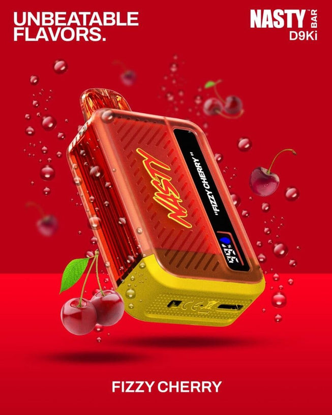 Nasty Bar 9000 Puff Disposable Vape – Raspberry Ice – 9000 puffs – Coffee and Vape South Africa