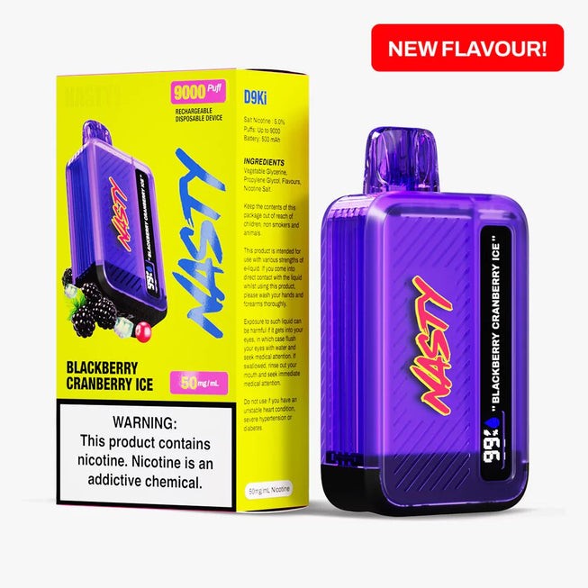 Nasty Bar 9000 Puff Disposable Vape – Apple Peach – 9000 puffs – Coffee and Vape South Africa