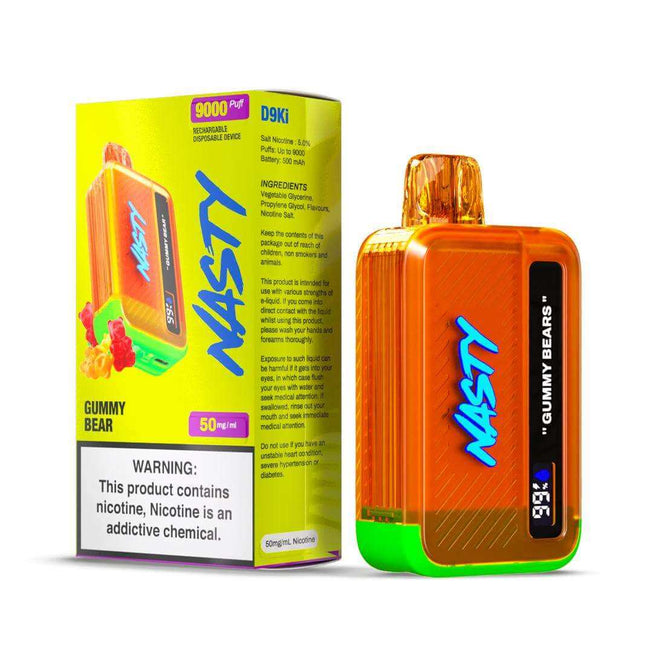 Nasty Bar 9000 Puff Disposable Vape – Apple Ice – 9000 puffs – Coffee and Vape South Africa