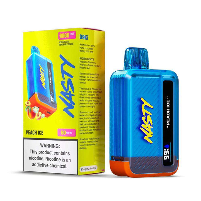 Nasty Bar 9000 Puff Disposable Vape – Peach Mango – 9000 puffs – Coffee and Vape South Africa