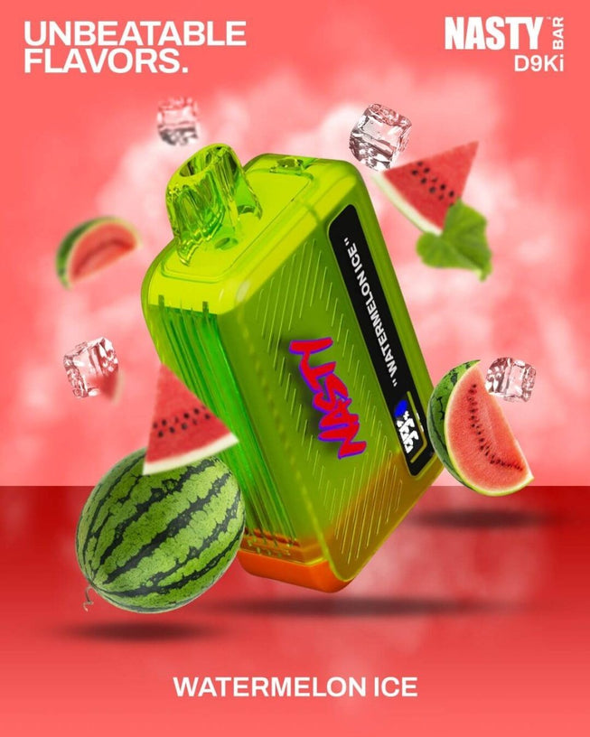Nasty Bar 9000 Puff Disposable Vape – Melon Ice – 9000 puffs – Coffee and Vape South Africa