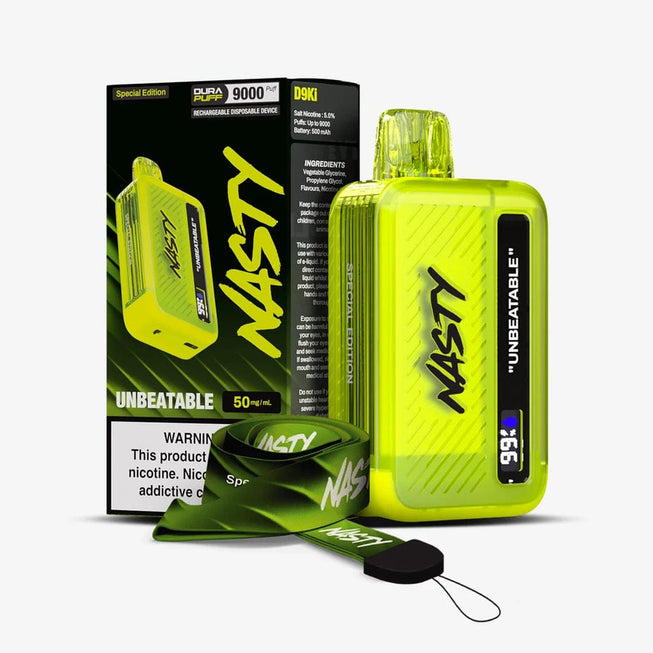 Nasty Bar 9000 Puff Disposable Vape – Blueberry Mint – 9000 puffs – Coffee and Vape South Africa