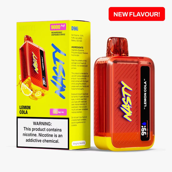 Nasty Bar 9000 Puff Disposable Vape – Cherry Watermelon – 9000 puffs – Coffee and Vape South Africa