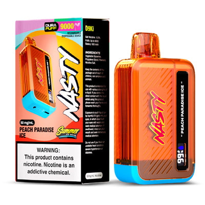 Nasty Bar 9000 D9Ki Peach Paradise Ice Disposable Vape 50mg