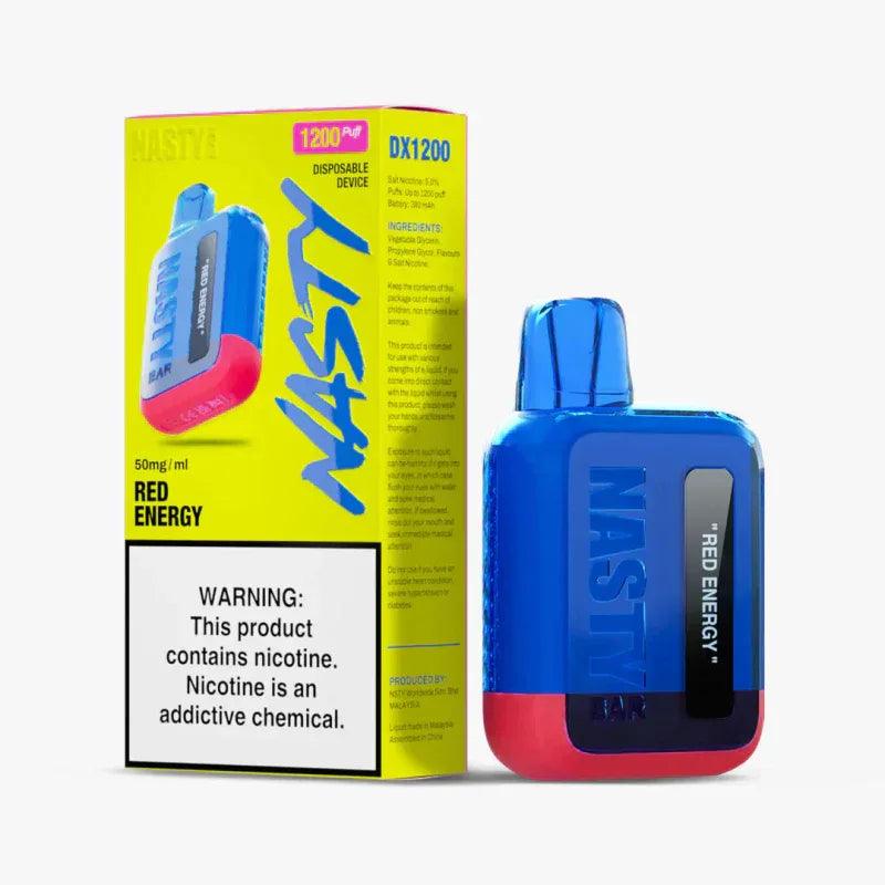 Nasty Bar DX1.2K Red Energy Disposable Vape 50mg