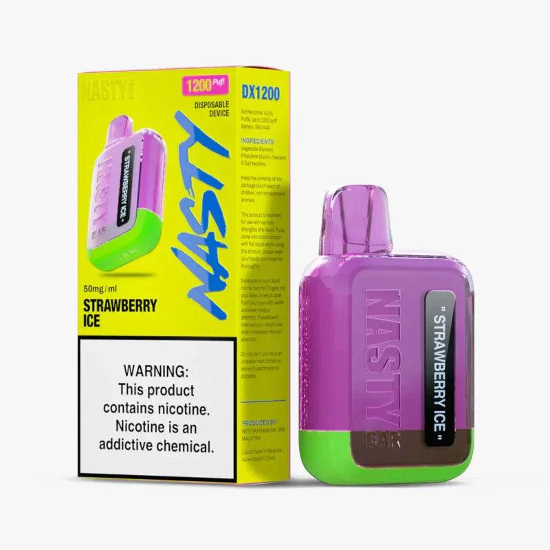 Nasty Bar DX1.2K Strawberry Ice Disposable Vape 50mg