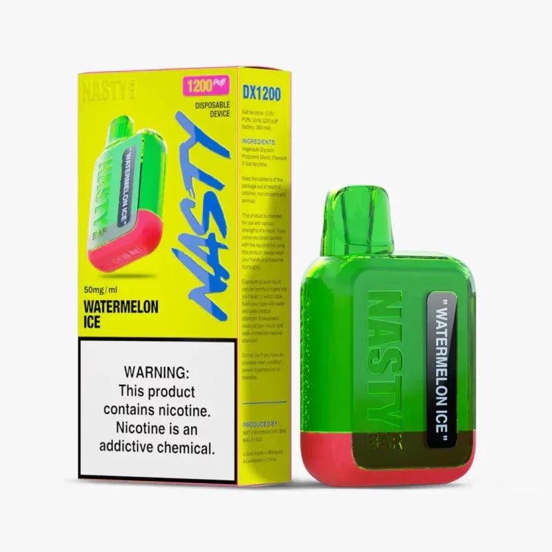 Nasty Bar DX1.2K Watermelon Ice Disposable Vape 50mg