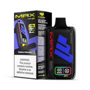 Nasty Bar Max 30K disposable vape in blue flavor with packaging
