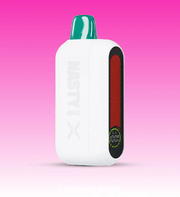 Nasty Bar X 14000 vape with black, white, and green finish – powerful flavor performance