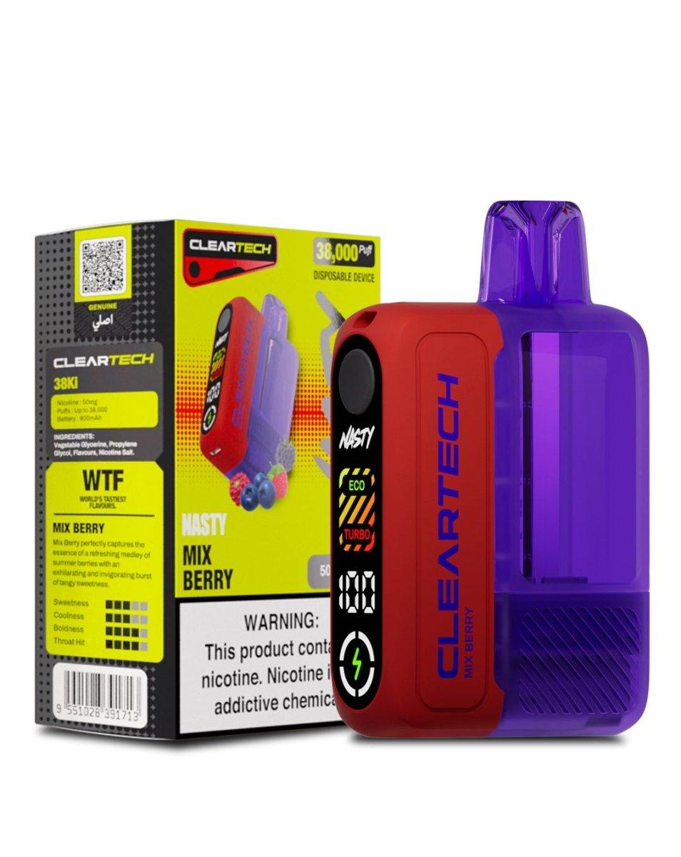 Nasty ClearTech 38K Disposable Vape 50mg product image