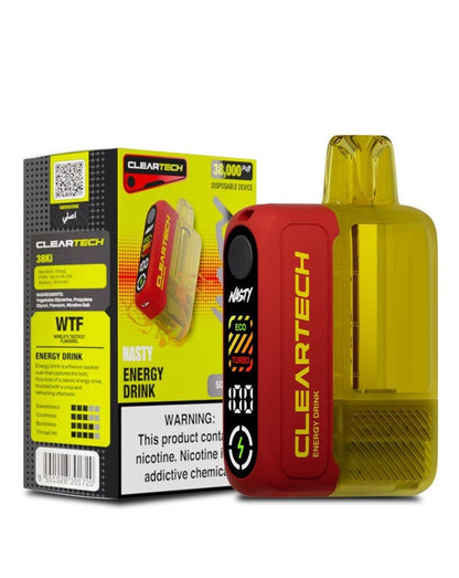 Nasty ClearTech 38K Disposable Vape 50mg product image