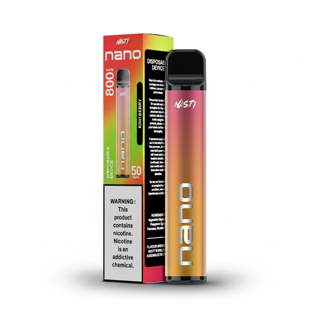 Nasty Nano 800 Kiwi Berry Disposable Vape 50mg