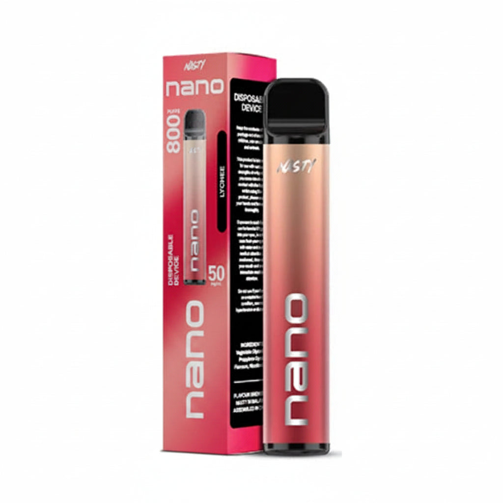 Nasty Nano 800 Lychee Disposable Vape 50mg