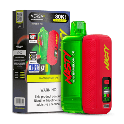 Nasty Versa 30K Starter Kit - Rechargeable Pod System - Coffee and Vape Shop South Africa