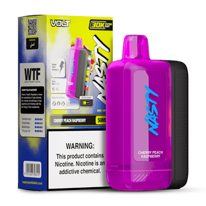 Nasty Volt 30K pink and blue - Bar Shot 60ml 4% Nic Salts – Strawberry