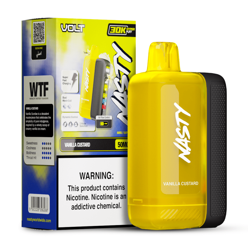 Nasty Volt 30K pink and blue - Bar Shot 60ml 4% Nic Salts – Strawberry
