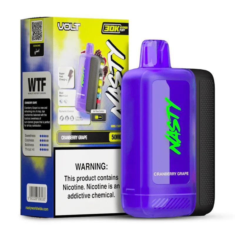 Nasty Volt 30K Cranberry Grape Disposable Vape 50mg