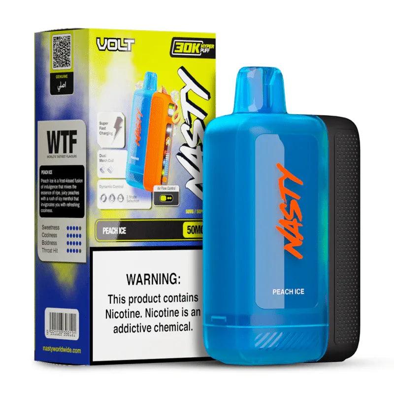 Nasty Volt 30K Peach Ice Disposable Vape 50mg