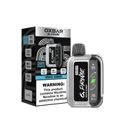 Oxbar GPrime 25K disposable vape – gray edition – rechargeable 25K puff disposable vape