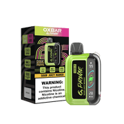 Oxbar GPrime 25K disposable vape – green  edition – rechargeable 25K puff disposable vape