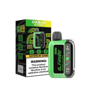 Oxbar GPrime 25K disposable vape – lime  green  edition – rechargeable 25K puff disposable vape