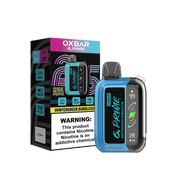 Oxbar GPrime 25K disposable vape – aqua blue edition – rechargeable 25,000 puff vape