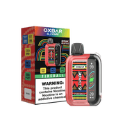 Oxbar GPrime 25K disposable vape –  red edition – rechargeable 25K puff disposable vape
