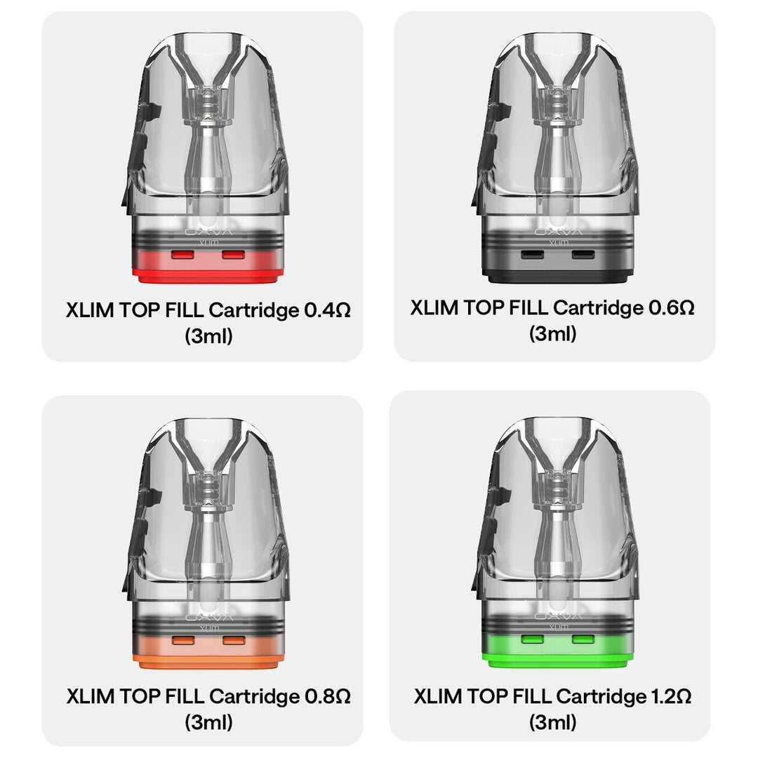 OXVA XLIM V3 Top Fill 3ml Replacement Pod range