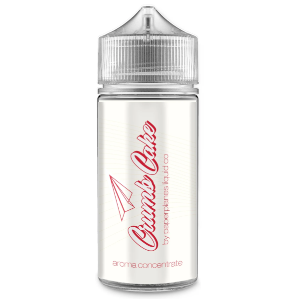 Paper Planes Crumb Cake 120ml Longfill Flavour Shot
