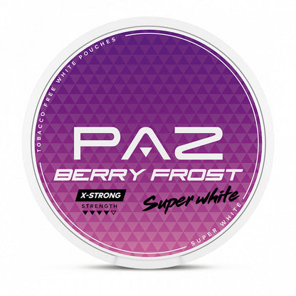 PAZ X-Strong Berry Frost 10mg nicotine pouches