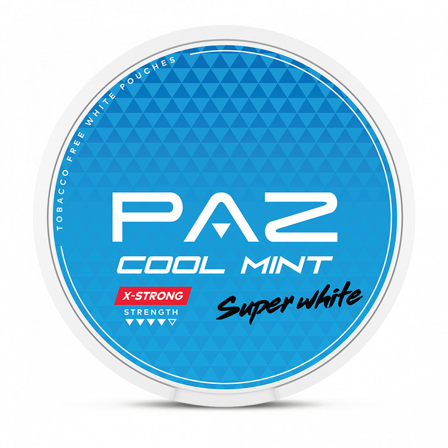 PAZ X-Strong Cool Mint 10mg nicotine pouches