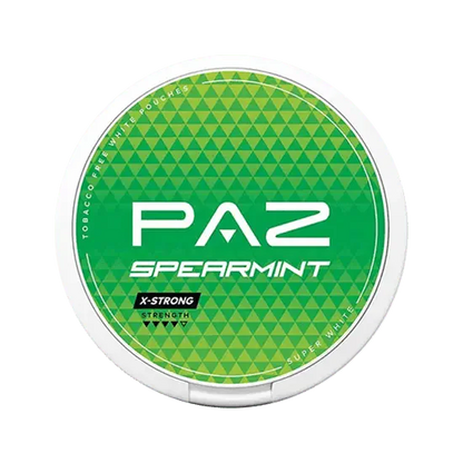 PAZ X-Strong Spearmint 10mg nicotine pouches