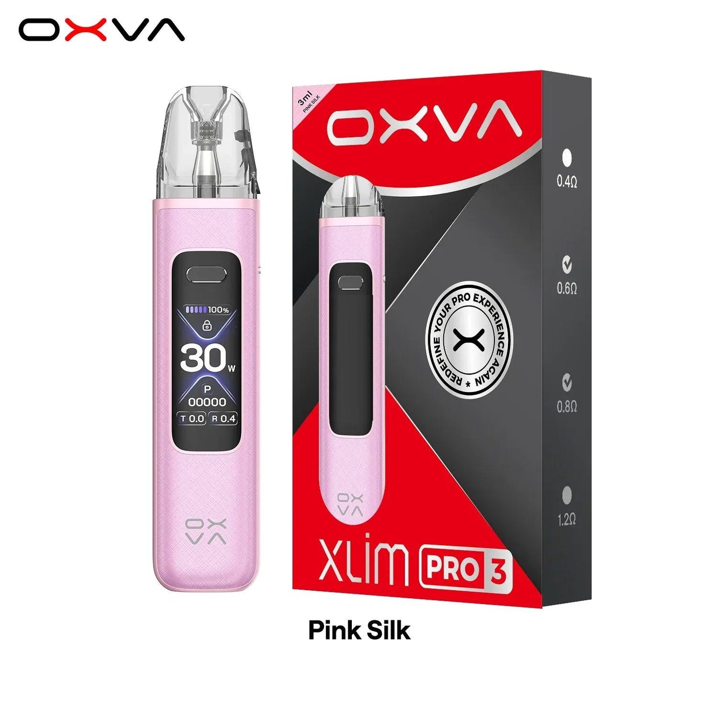 OXVA Xlim Pro 3 Pod Kit – 1500mAh Battery - Coffee and Vape Shop South Africa