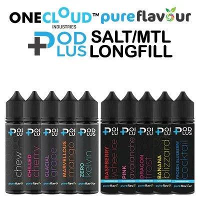 Pod Plus 60ml Longfill E-Liquid | One Cloud Industries - Coffee and Vape Shop South Africa
