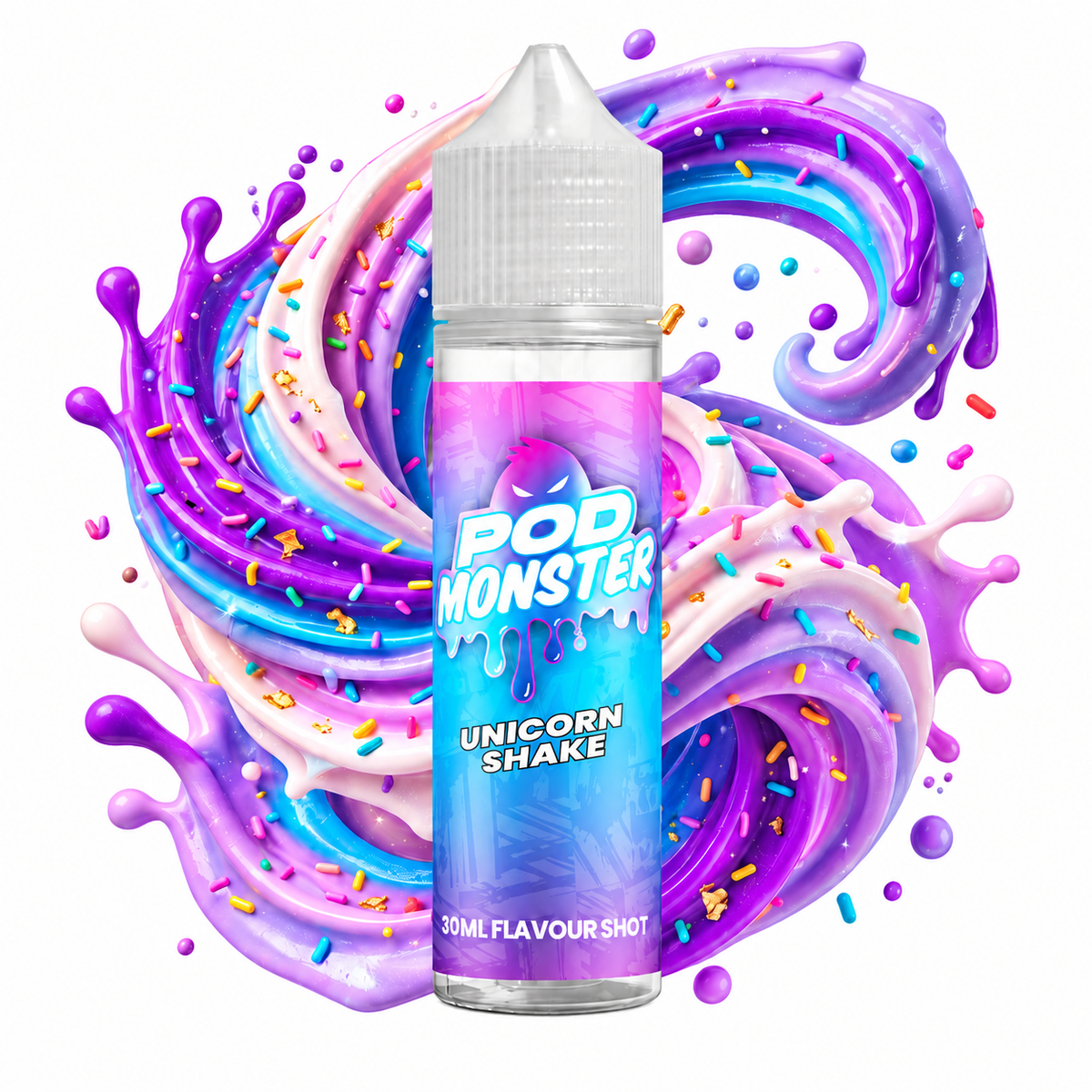Pod Monster Unicorn Shake 60ml longfill flavour shot
