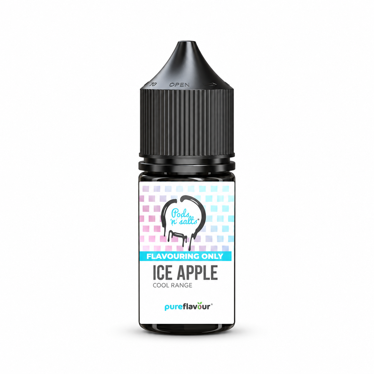 Pods n Salts 30ml Apple Ice longfill flavour shot