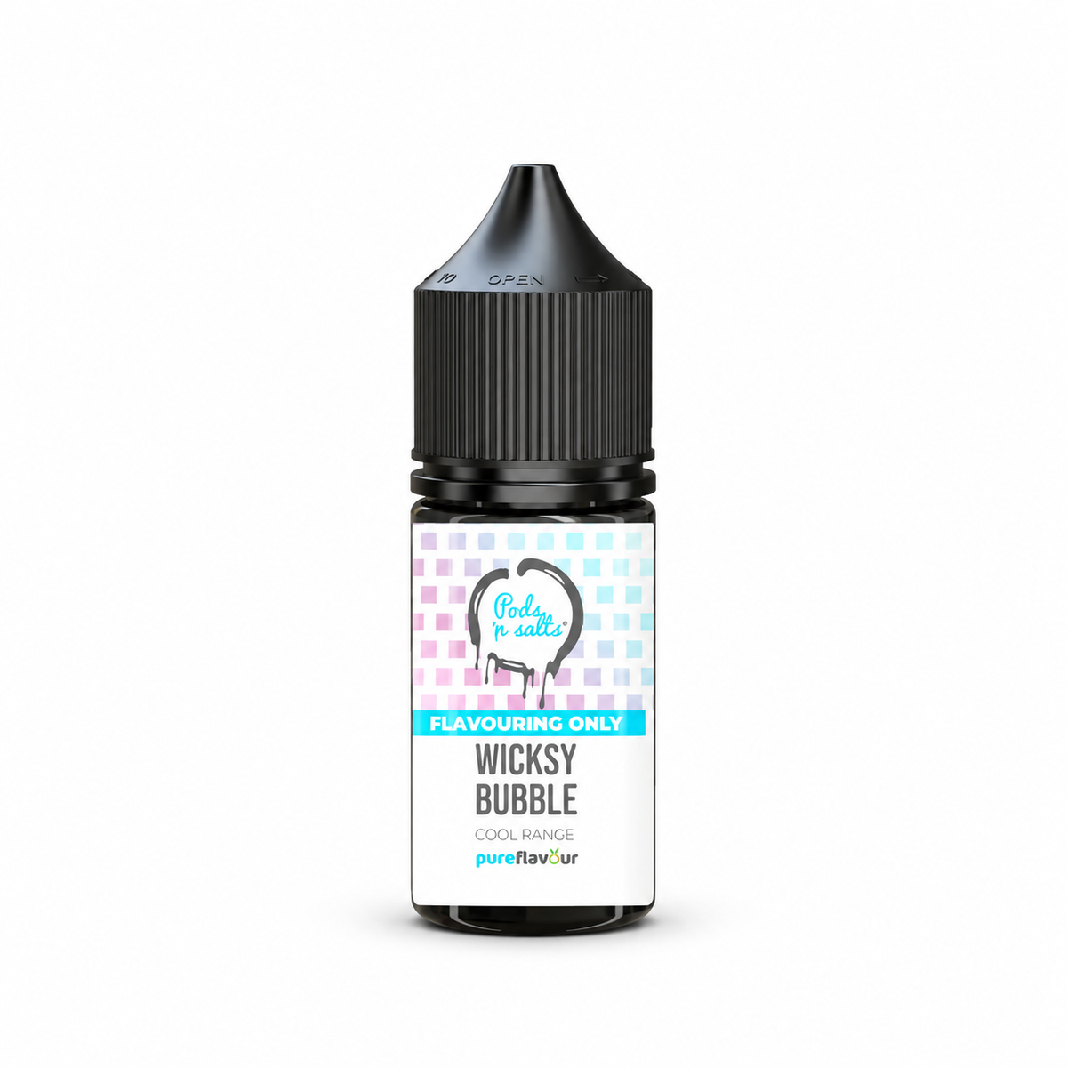 Pods n Salts 30ml Wicksy Bubble longfill flavour shot